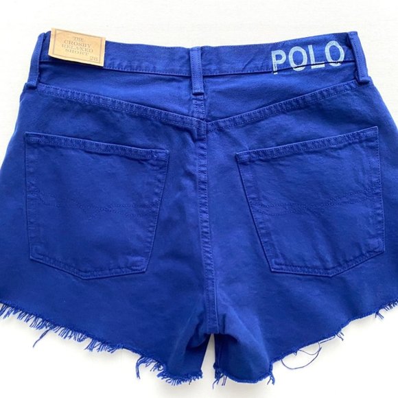 Polo Ralph Lauren The Crosby Relaxed Denim Shorts Blue - Picture 3 of 3